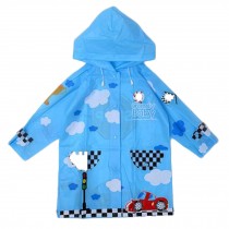 Unisex Kids Waterproof Raincoat Raincoat For Toddler, Blue