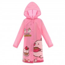 Waterproof Raincoat Toddler Raincoat For Unisex Kids , Pink