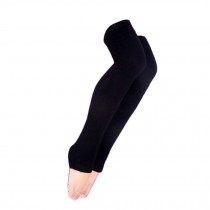 Women Lady Fashion Leg Warmers Knit legging,plush,black