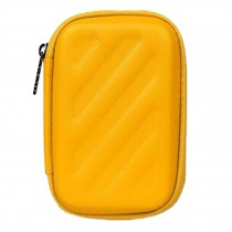Rectangle Earphone/Cable Organizer Carrying Case Earphone Storage Bag, Yellow
