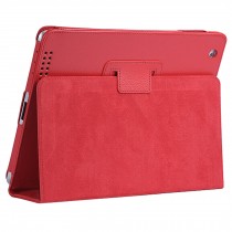 Stylish iPad Case iPad 2/3/4 Drop Resistance Protective Cover Support Red