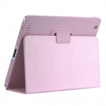 Stylish iPad Case iPad 2/3/4 Drop Resistance Protective Cover Support Pink