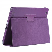 Stylish iPad Case iPad 2/3/4 Drop Resistance Protective Cover Support Purple