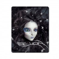 Rectangular Soft Smooth Gaming Mouse Pad Mouse Mat Tears female(22x18x0.2 cm)