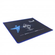 OMG Rectangular Soft Smooth Gaming Mouse Pad Mouse Mat Blue Lace(34x28x0.2 cm)