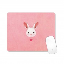 Creative Decorative Rectangle Non-Slip Rubber Mousepad Gaming Mouse Mat Pink
