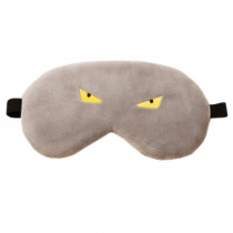 Cartoon Sleeping Eye Mask Sleep Mask Eye-shade Aid-sleeping Grey A