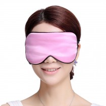 Sleeping Eye Mask Silk Sleep Mask Eye-shade Breathe Freely Aid-sleeping Pink