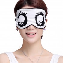 Sleeping Eye Mask Silk Sleep Mask Eye-shade BreatheFreely Aid-sleeping Big Eyes
