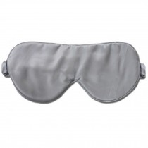 Comfortable Silk Eye Mask Sleeping Sleep Mask Eye-shade Eye Cover, Silver Grey
