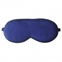 Ultra Lightweight Eye Mask Sleep Mask Eye-shade Eye Cover Silk, Deep Blue