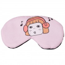 Cute Comfortable Eye Mask Eye-shade Eyeshade Sleeping Mask, Pink