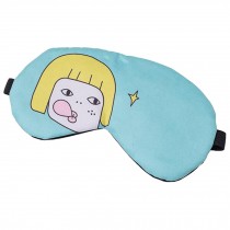 Cute Comfortable Eye Mask Eye-shade Eyeshade Sleeping Mask, Green