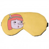Cute Comfortable Eye Mask Eye-shade Eyeshade Sleeping Mask, Yellow