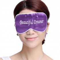 Silk Sleep Mask Breathable Eye Care Comfortable Sleep Mask Eye-shade Aid-sleeping, Beautiful Dreamer