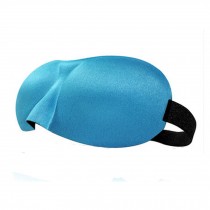 Adjustable Eye Mask Sleep Mask Eye-shade Relaxing Sleeping Eye Cover-Blue