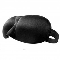 Adjustable Eye Mask Sleep Mask Eye-shade Relaxing Sleeping Eye Cover-Black