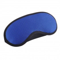 Breathable Adjustable Eye Mask Eye-shade Relaxing Sleeping Eye Cover-Blue