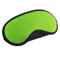 Breathable Adjustable Eye Mask Eye-shade Relaxing Sleeping Eye Cover-Green