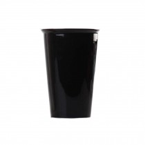 Creative Simple Style Ceramic (Coffee,Tea,Juice,Milk) Mug,two wall black 330ml