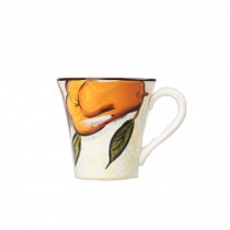 Creative Simple Style Ceramic (Coffee,Tea,Juice,Milk) Mug,fruit color 340ml