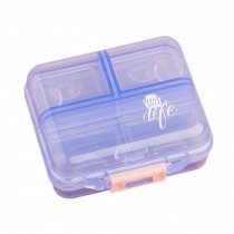 Portable 7 Day Pill Reminder Medicine Storage Pill Case Box     B