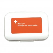 Portable 7 Day Pill Reminder Medicine Storage Pill Case Box    H