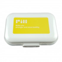 Portable 7 Day Pill Reminder Medicine Storage Pill Case Box    J