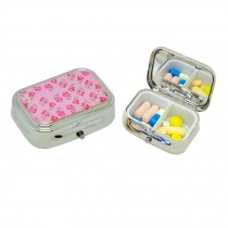 Pill Box For Pocket or Purse/ Multifunction Small Jewel Box Case    A
