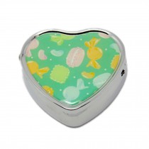 Pill Box For Pocket or Purse/ Multifunction Small Jewel Box Case  R