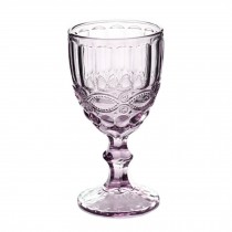Elegant Pink Retro Carved Wine Glasses Champagne Flutes Toasting Glasses