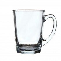Fashionable Desigh Drinking Glass Beer Stein Beer Cup With Handle, No.1