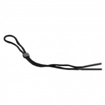 Set Of 2 Eyeglasses Neck Cord String With Adjustable Lock Retainer Strap Black