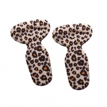 3 Pairs T Shape Heel Grips Care Heel Cushions Padded Heel Liners,Leopard