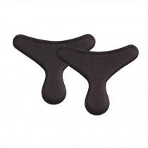 3 Pairs Heel Cushions Padded Heel Grips Care  Heel Liners, Black