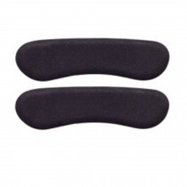 4 Pairs Soft Heel Cushions Padded Heel Liners Heel Grips For Ladies Black