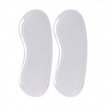 4 Pairs Ladies Soft Clear Heel Liners Heel Cushions Padded Heel Grips No.3