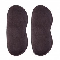 4 Pair Heel Cushions Padded Heel Grips Care Heel Snugs Heel Liners Black