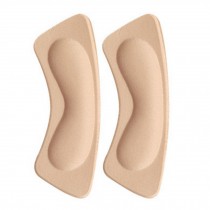 4 Pair Heel Cushions Padded Heel Grips Care Heel Snugs Heel Liners Apricot(E)
