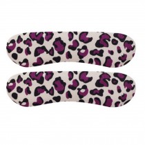 4 Pair Heel Cushions Padded Heel Grips Care Heel Snugs Heel Liners Leopard(A)