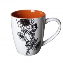 Morning/Afternoon Creative Tea Cup Milk Coffee Mug Cup,sunflower
