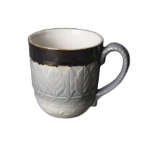 Leaf Embossment style Creative Cup Milk Coffee Tea Mug Cup