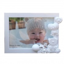 Lovely Bear Baby&Kids Picture Frame Photo Frames Plastic Frames,White