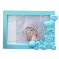 Lovely Bear Baby&Kids Picture Frame Photo Frames Plastic Frames,Blue