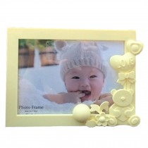 Lovely Bear Baby&Kids Picture Frame Photo Frames Plastic Frames,Yellow
