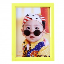 Simple Pure Baby&Kids Picture Frame Photo Frames Plastic Frames,Yellow