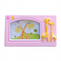 Creative Giraffe Baby&Kids Picture Frame Photo Frames Plastic Frames,Pink