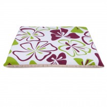 Bright Color Square Seat Cushion Chair Pad Floor Cushion, Five Petals Flowers