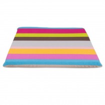 Bright Color Square Seat Cushion Chair Pad Floor Cushion, Rainbow Color