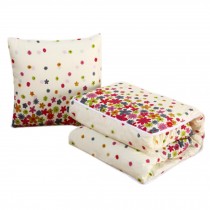 1 PCS Home/Office/Car Decor Dual-purpose Pillow/Quilt,Back Cushion Tiny Spots